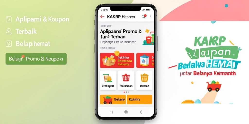 Tampilan antarmuka KAKRP dengan fitur promo kupon yang menarik.