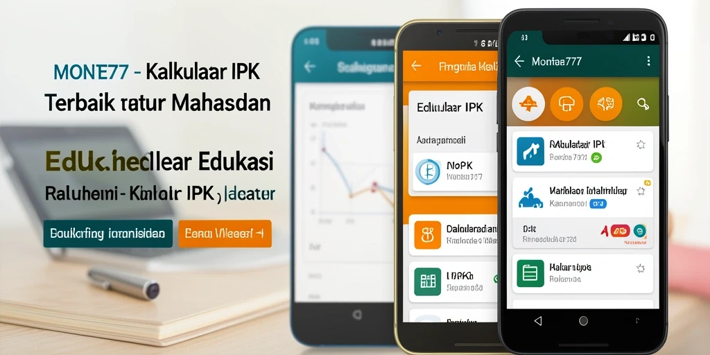 Antarmuka pengguna <strong>MONTE77</strong> yang intuitif untuk Kalkulator IPK.