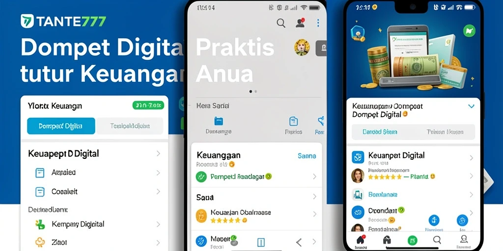Tampilan antarmuka TANTE777 yang modern dan user-friendly.