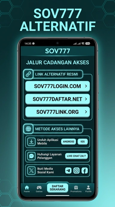 Link Alternatif Sov777 Untuk Pengguna Android Indonesia